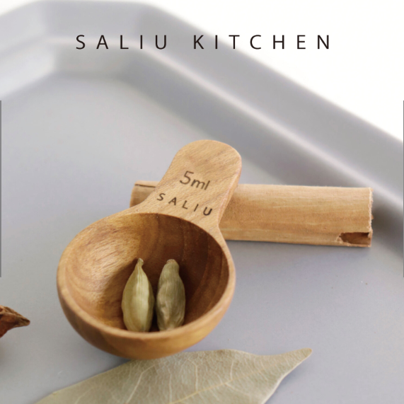 【SALIU - 柚木豆匙︱量匙】