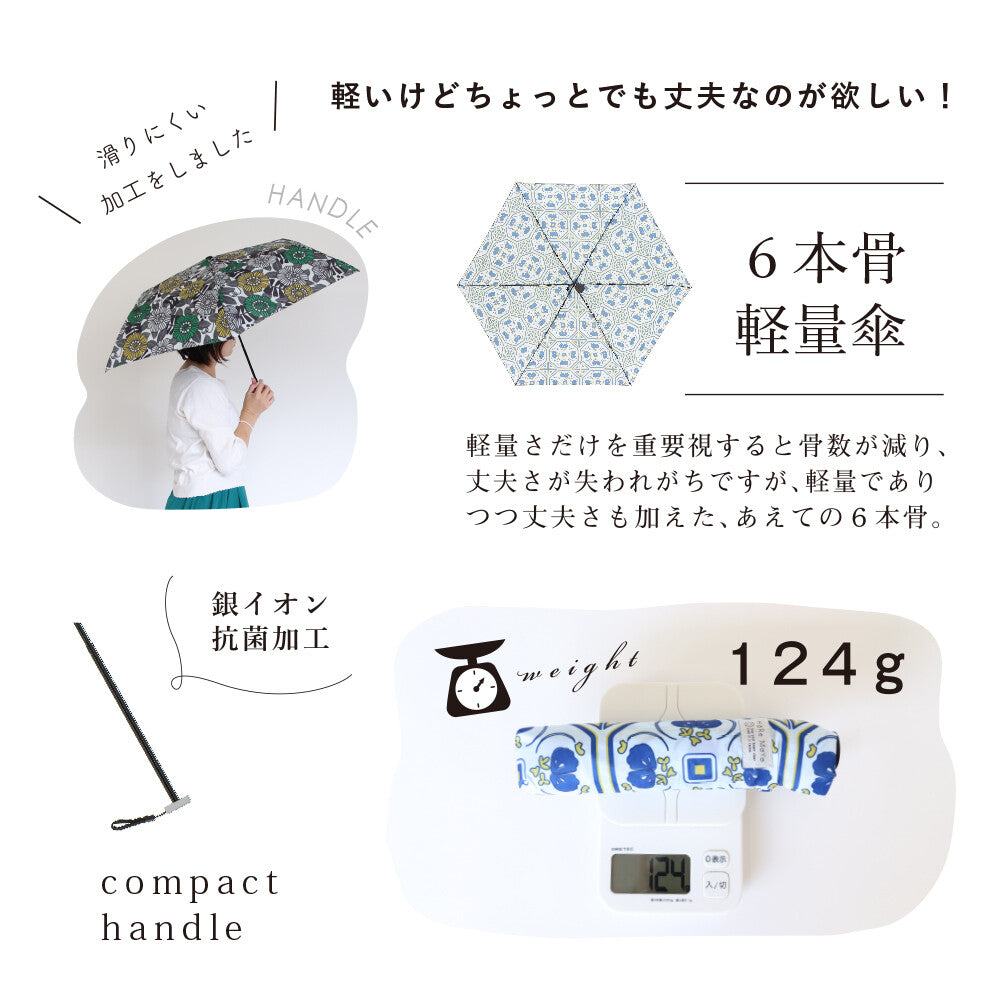 【日本京都黑竹總店HareMoyo輕量折疊傘】
