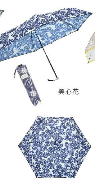 【日本京都黑竹總店HareMoyo輕量折疊傘】