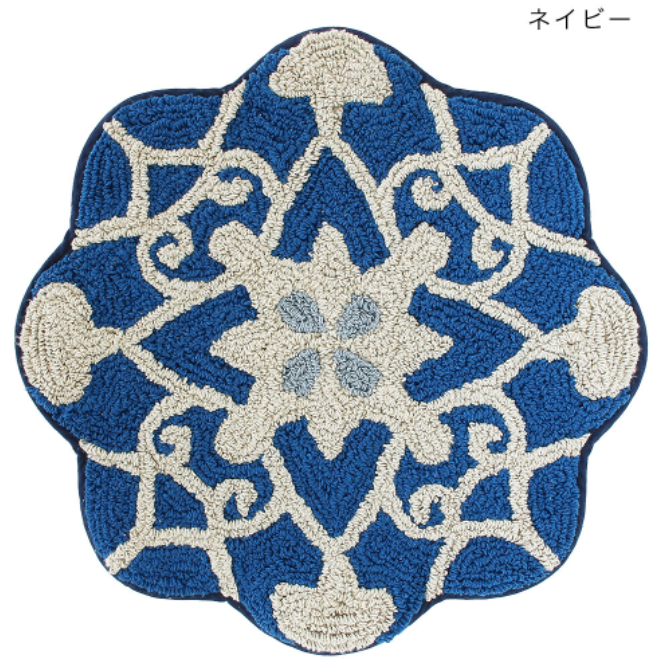 【波斯瓷磚風小型室內地毯】