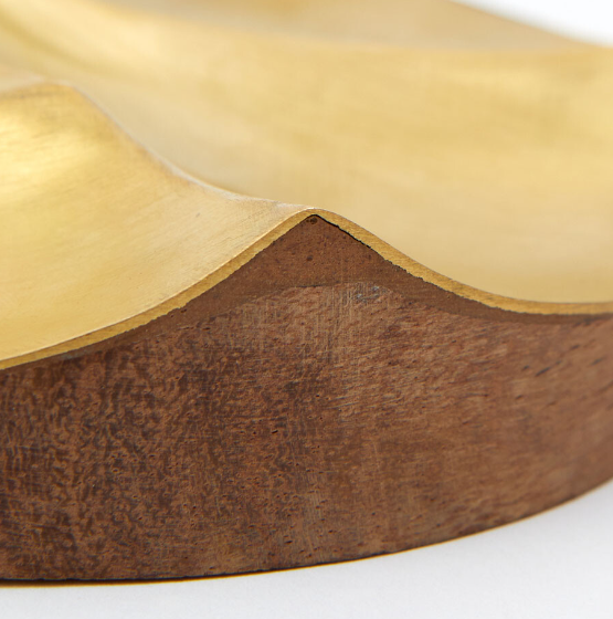 【Brass & Wood 飾物托盤】