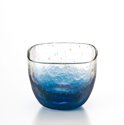 【江戶硝子八千代窯星空清酒杯】