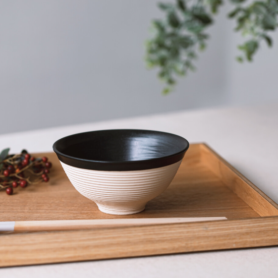 【美濃燒茶碗】