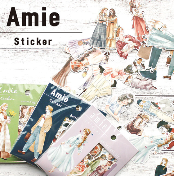 【Mind Wave Amie Sticker - British Girl】