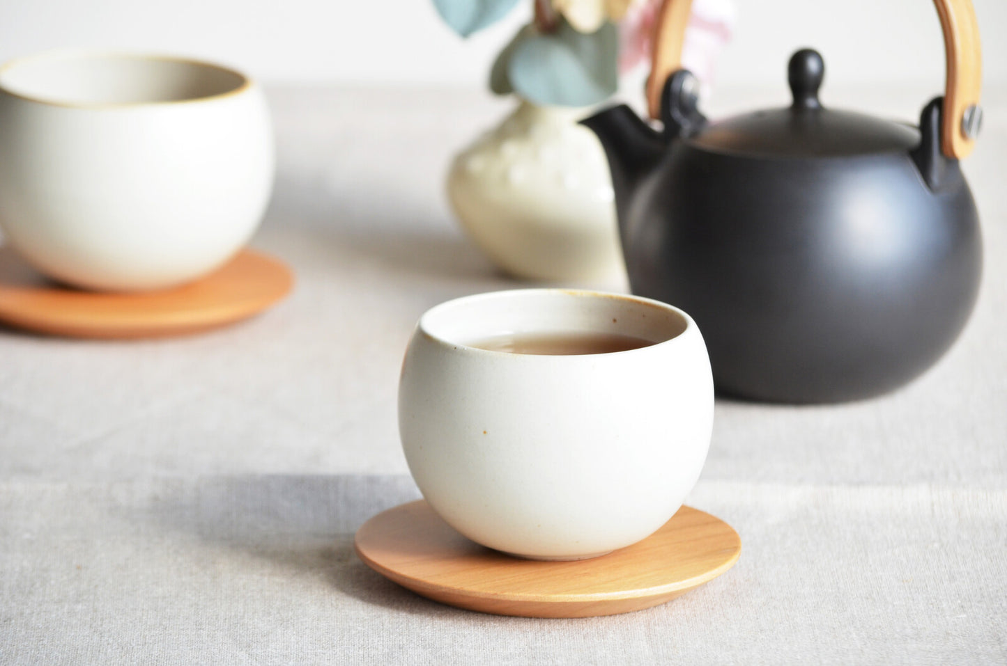 【SHIKIKA釉料陶器茶杯】