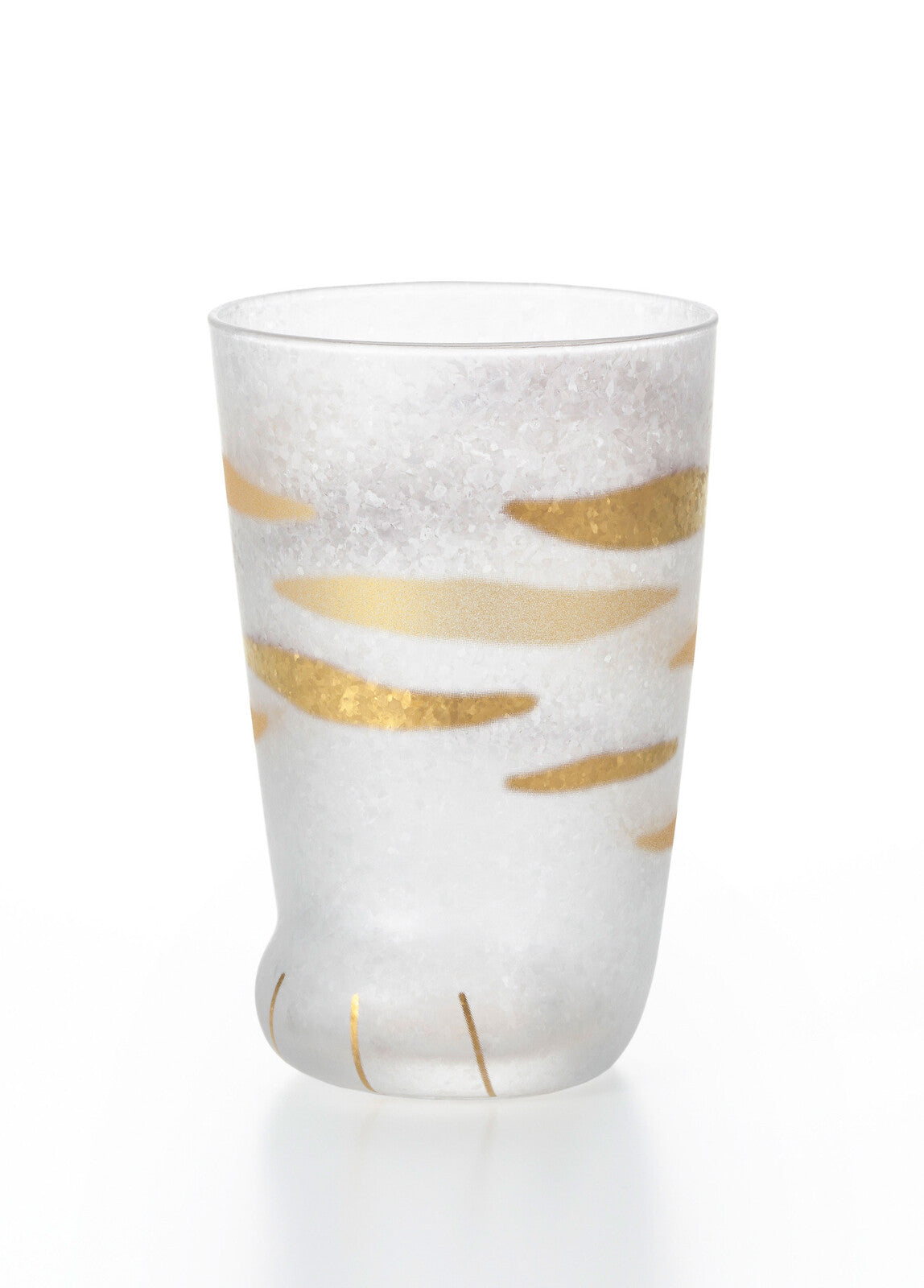 【ISHIZUKA GLASS石塚硝子︱Aderia coconeco 霧面金色貓腳杯】