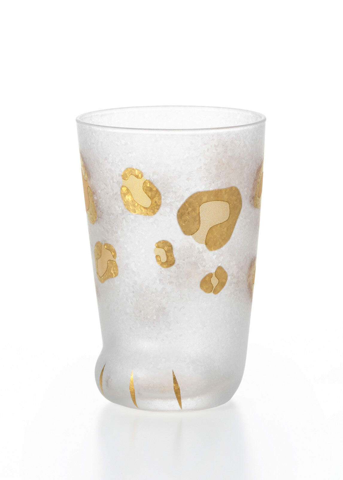 【ISHIZUKA GLASS石塚硝子︱Aderia coconeco 霧面金色貓腳杯】