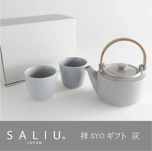 【SALIU 祥 - SYO陶瓷茶壺禮盒】