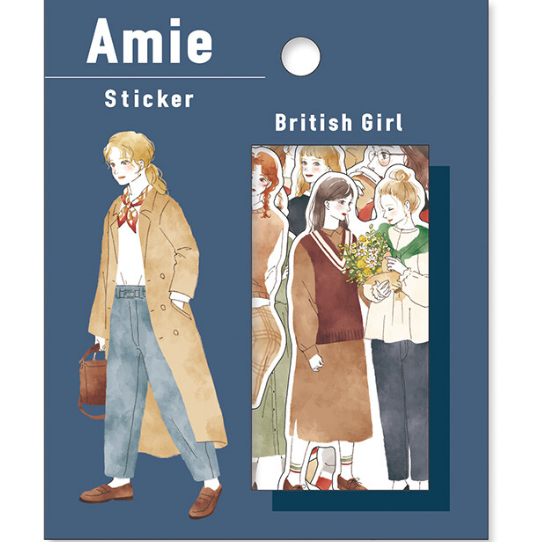 【Mind Wave Amie Sticker - British Girl】
